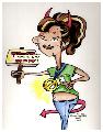caricature by Karen