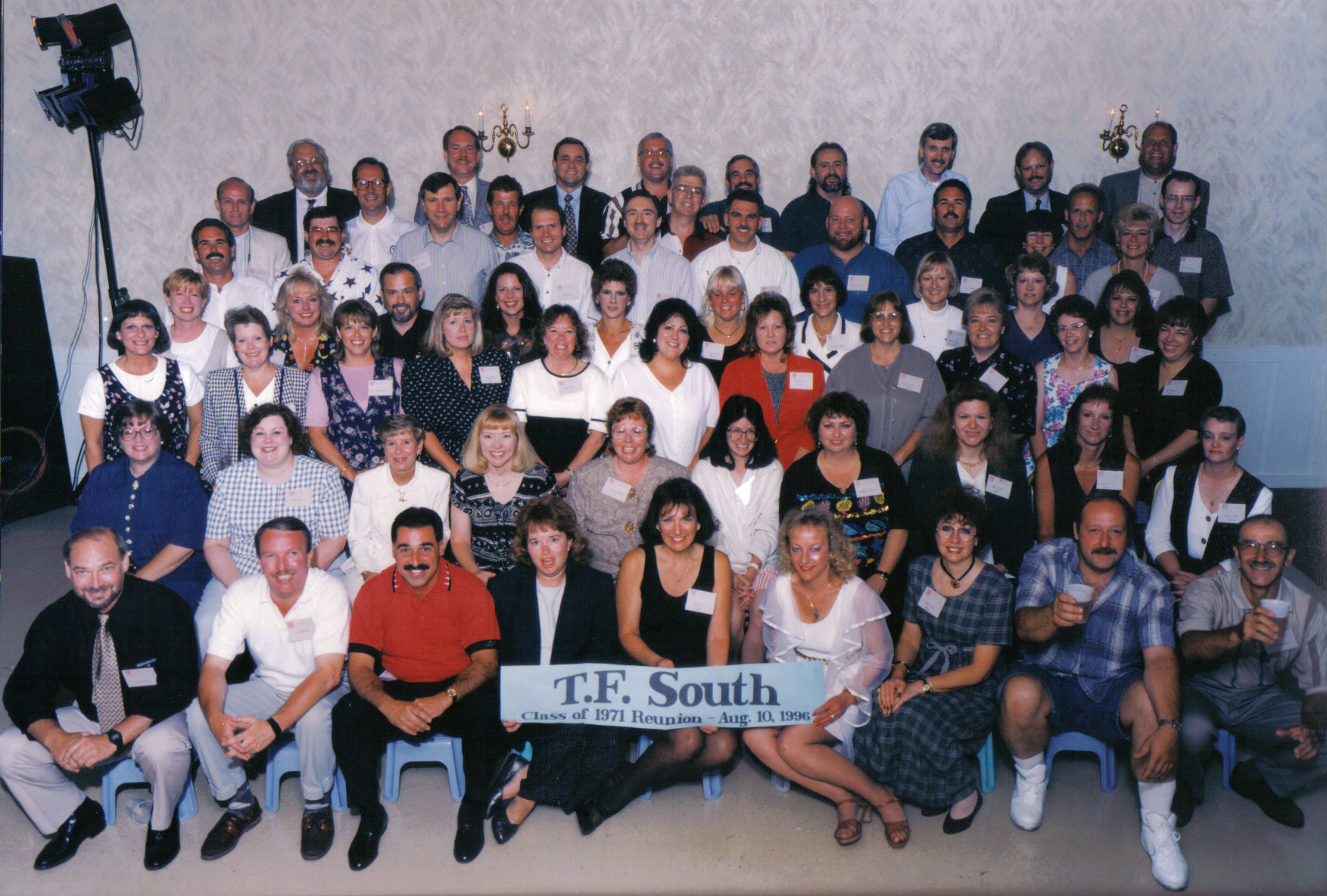 This is the 25 Year Reunion for the Class of 1971 from TFS