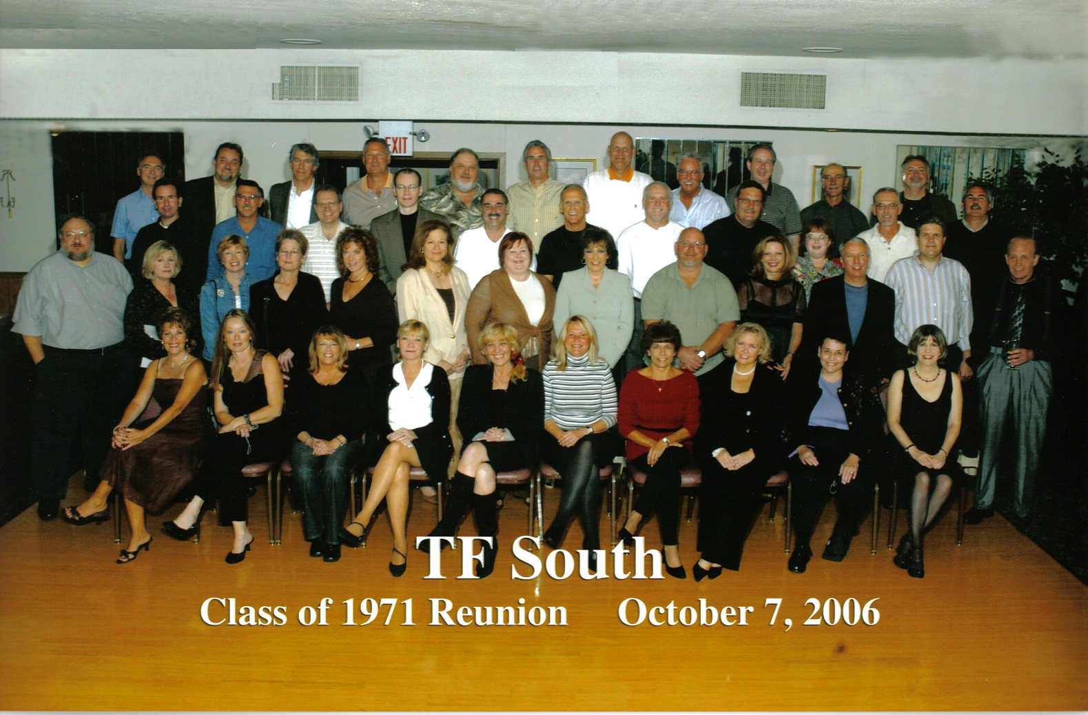 This is the 35 Year Reunion for the Class of 1971 from TFS